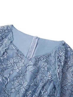 Women's Party Dress Lace Dress Swing Dress Long Dress Maxi Dress Blue Half Sleeve Pure Color Patchwork Spring Summer Dress V Neck Romantic Wedding Birthday 2023 S M L XL 2XL 3XL 12 Women's Party Dress Lace Dress Swing Dress Long Dress Maxi Dress Blue Half Sleeve Pure Color Patchwork Spring Summer Dress V Neck Romantic Wedding Birthday 2023 S M L XL 2XL 3XL -Slay Clothing Shop e9f0bff4 d97a 4332 9356 1b7ce1455e65