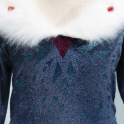 Kids Girls' Dress Snowflake Long Sleeve Performance Party Sweet Cotton Midi A Line Dress Fall Winter 3-10 Years Navy Blue -Slay Clothing Shop eaa75f23 94a6 46ce 9251 e786648c8c06