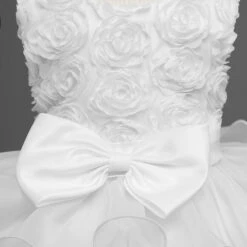 Kids Girls' Active Sweet Party Holiday Solid Colored Pleated Bow Sleeveless Knee-length Polyester Dress Royal Blue -Slay Clothing Shop ed7c3b53 7636 41ed 9340 09aa303c096f