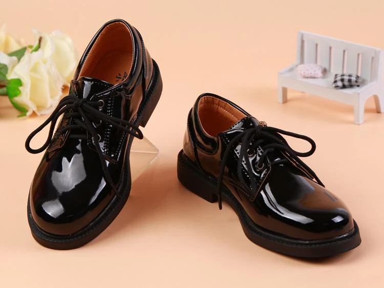 Boys Oxfords Daily Dress Shoes Flower Girl Shoes Formal Shoes Patent Leather Water Resistant Non-slipping Princess Shoes Big Kids(7years +) Little Kids(4-7ys) School Wedding Party Walking Shoes 2 Boys Oxfords Daily Dress Shoes Flower Girl Shoes Formal Shoes Patent Leather Water Resistant Non-slipping Princess Shoes Big Kids(7years +) Little Kids(4-7ys) School Wedding Party Walking Shoes - Image 2
