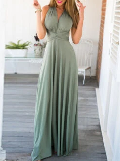 Women's Prom Dress Party Dress New Year's Eve Dress Swing Dress Long Dress Maxi Dress Black Red Green Sleeveless Backless Summer Spring Halter -Slay Clothing Shop f58f92d5 bf1d 4bae b383 903bf970b533